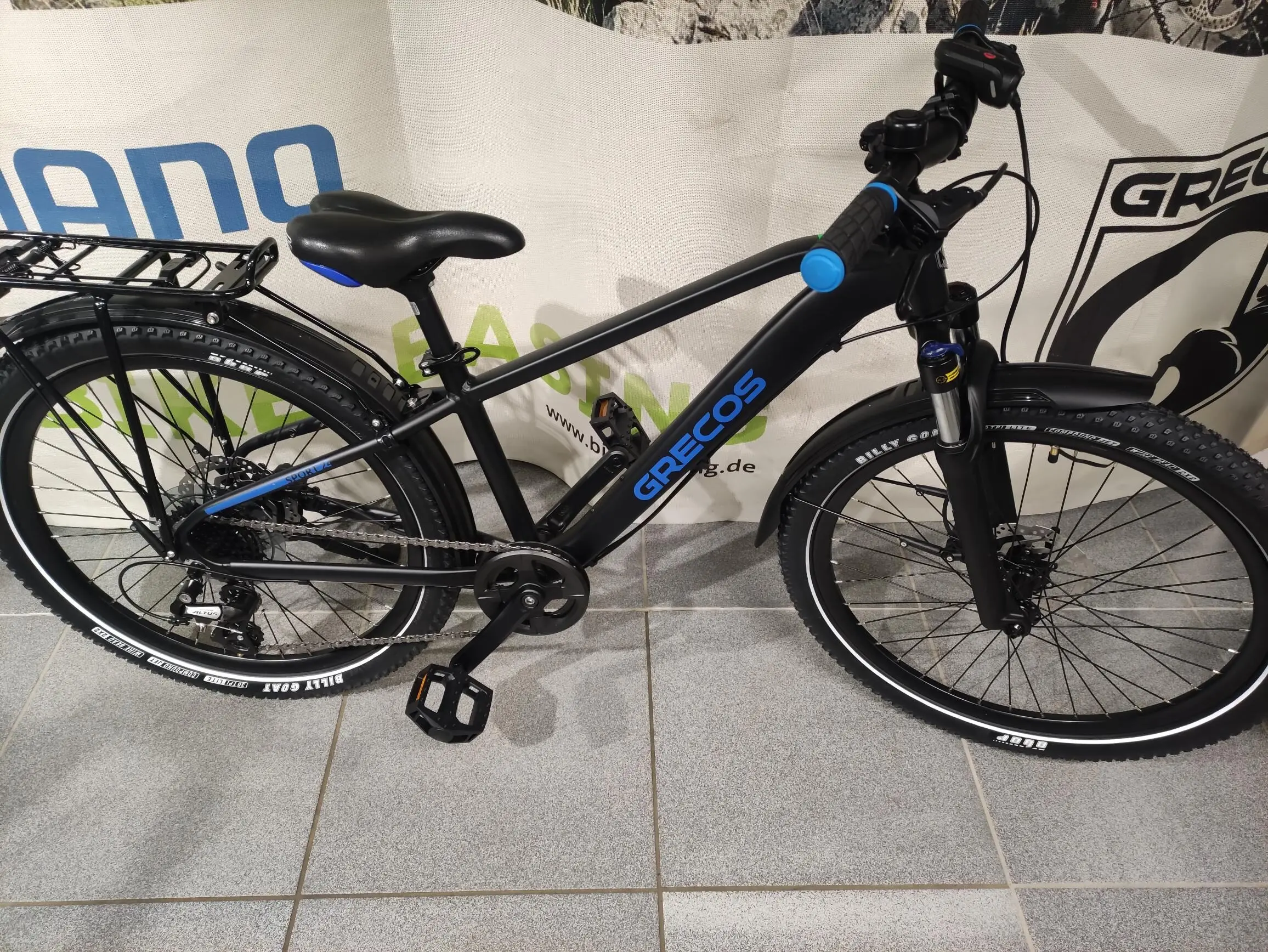 Grecos Kids MTB 24" Eike, Altus 8-fach