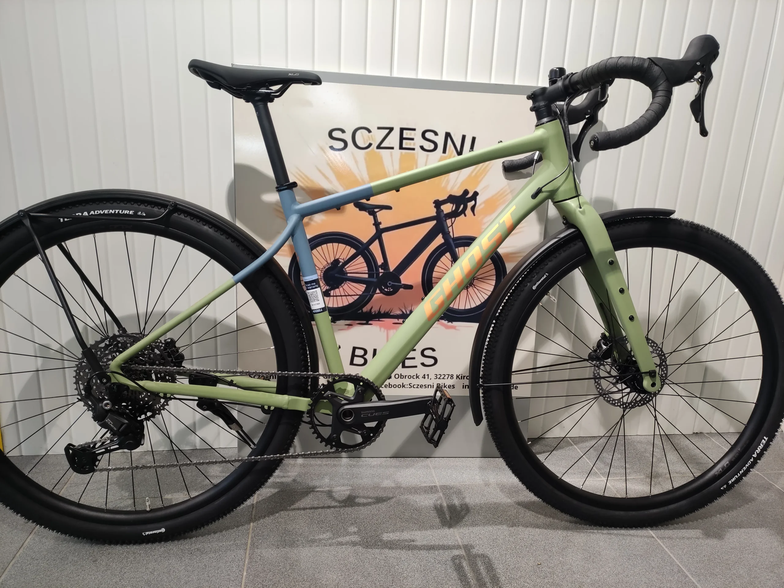 Ghost Asket EQ C2 Gravelbike, Bikepackingrad, Cues 1x10